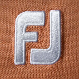 FootJoy Orange Terra Cotta Cup Polo (M) ⛳️